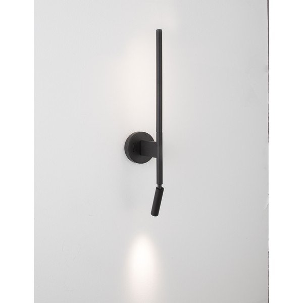 Matně černé hliníkové LED nástěnné svítidlo s ohybatelnou konstrukcí Handy – Nova Luce-image-4