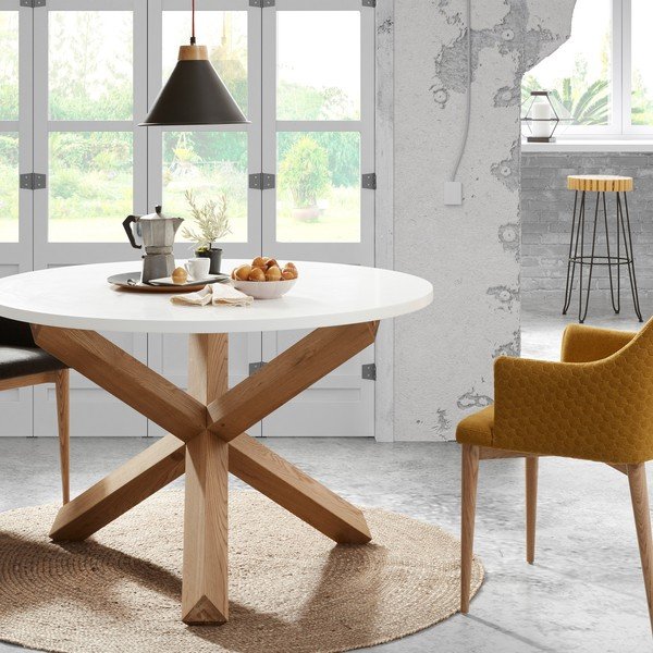 Jídelní stůl Kave Home Nori, ⌀ 135 cm-image-1