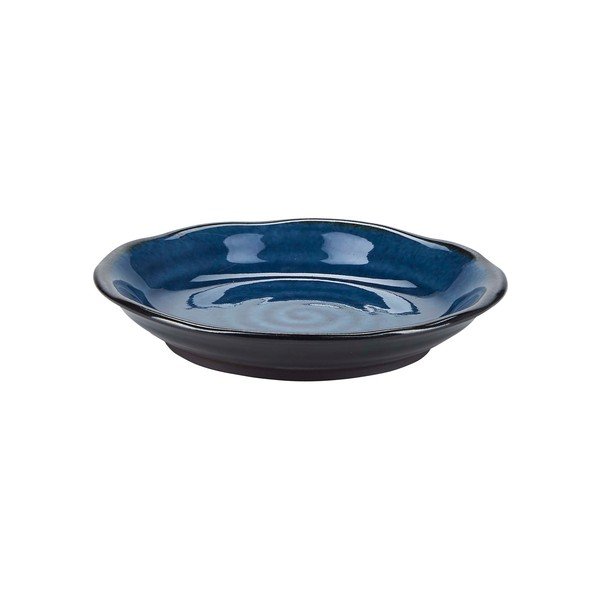 Modrý kameninový dezertní talíř Bahne & CO Birch, ø 20 cm