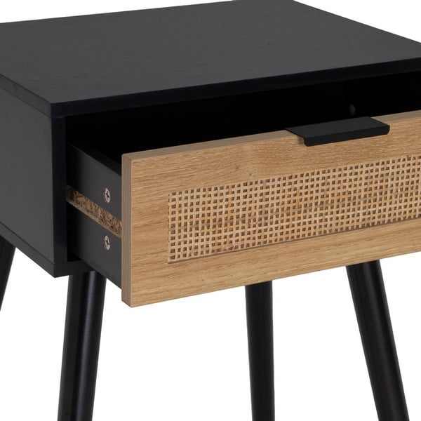 Černý noční stolek – Casa Selección-image-4
