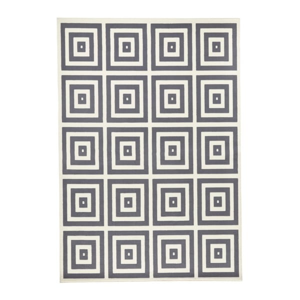 Šedobílý koberec Hanse Home Mono, 140 x 200 cm
