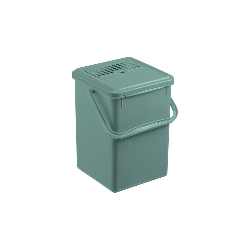 Zelená nádoba na kompostovatelný odpad 8 l - Rotho