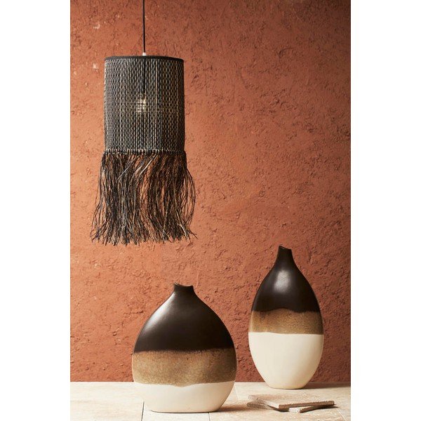 Hnědé závěsné svítidlo 26x26 cm Kogawa – Côté Table-image-1