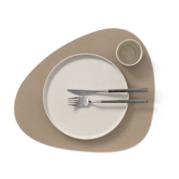 Prostírání z eko kůže 37x44 cm Curve L Nupo – LIND DNA-image-1