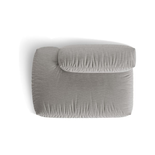 Světle šedý modul pohovky (levý roh) Martina – Micadoni Home-image-3