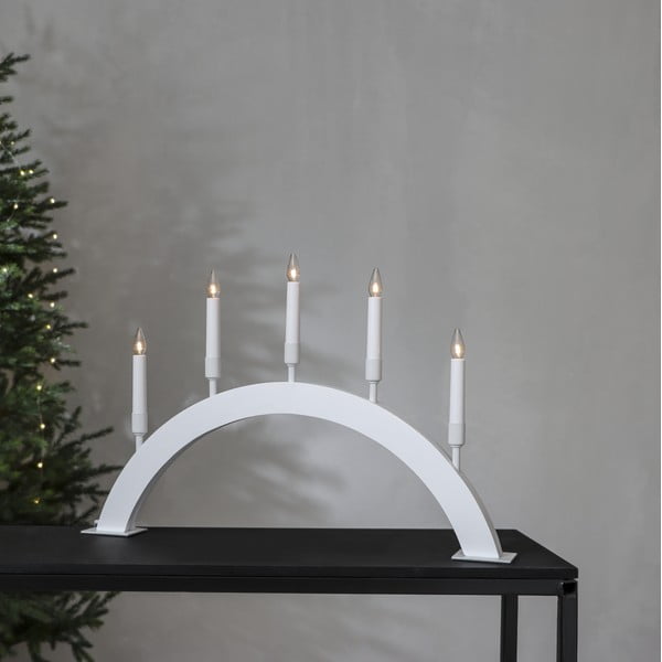 Bílá vánoční světelná dekorace Vind – Star Trading-image-1