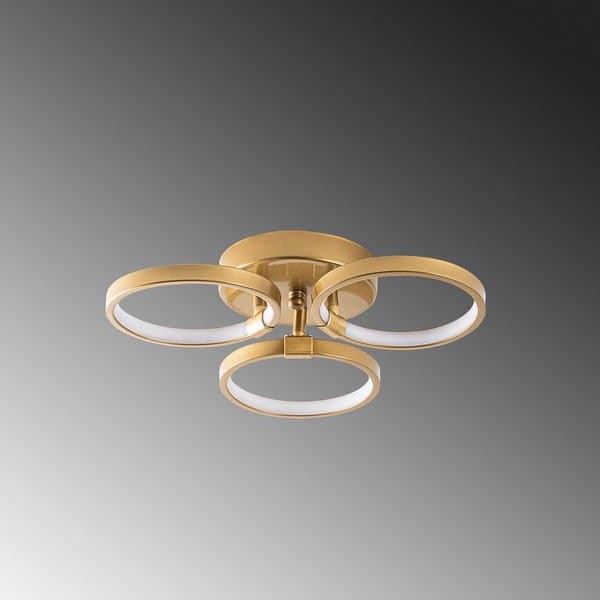 LED stropní svítidlo ve zlaté barvě ø 17 cm Halka – Opviq lights-image-2