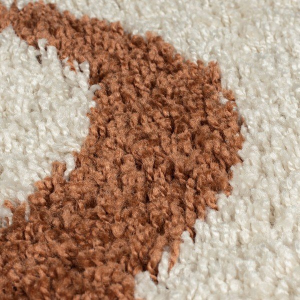 Krémový koberec 80x150 cm Squiggle – Flair Rugs-image-3