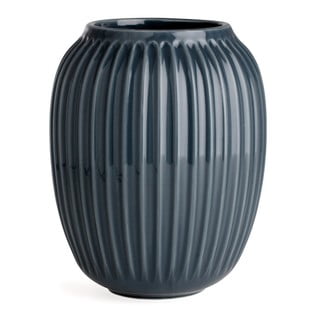 Antracitová kameninová váza Kähler Design Hammershoi, ⌀ 16,5 cm