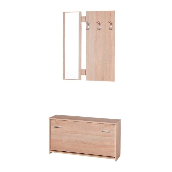 Předsíňový set v dekoru dubového dřeva 13Casa Hola-image-1