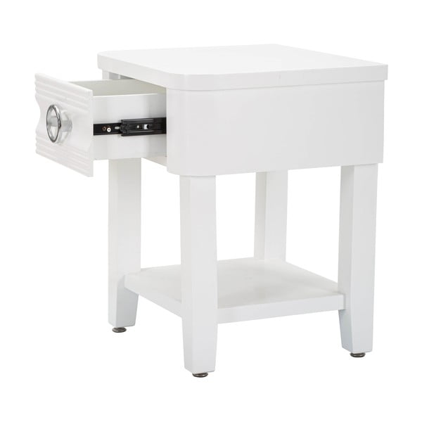 Bílý noční stolek z jedlového dřeva Shine – Mauro Ferretti-image-2