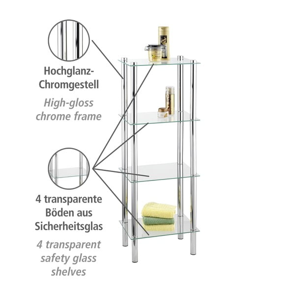 Polička se 4 oddíly Wenko Yago-image-3
