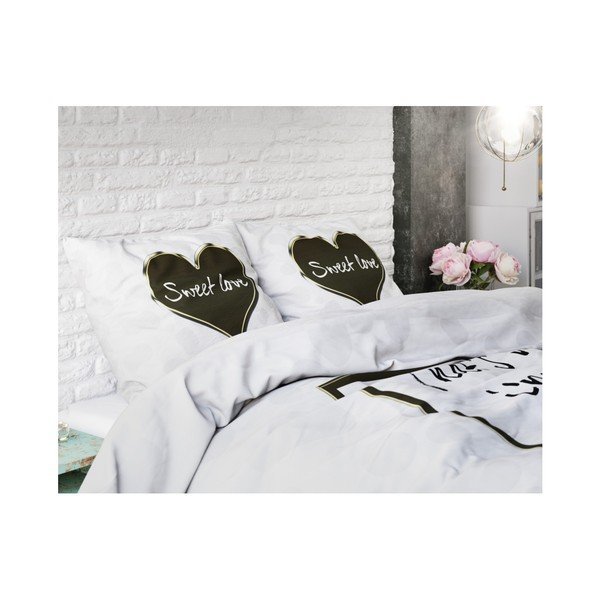 Povlečení z mikroperkálu Sleeptime In Bed, 200 x 220 cm-image-1