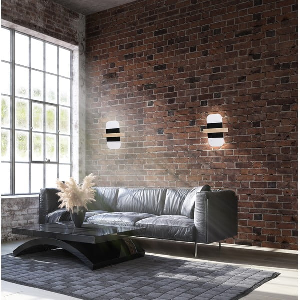 Černobílé LED nástěnné svítidlo April – Candellux Lighting-image-1