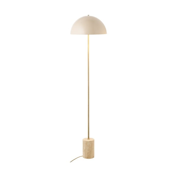 Béžová stojací lampa s kovovým stínidlem (výška 155 cm) Sheffield – House Nordic-image-3