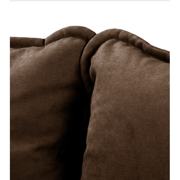 Tmavě hnědá pohovka 193 cm Beata – Ropez-image-1