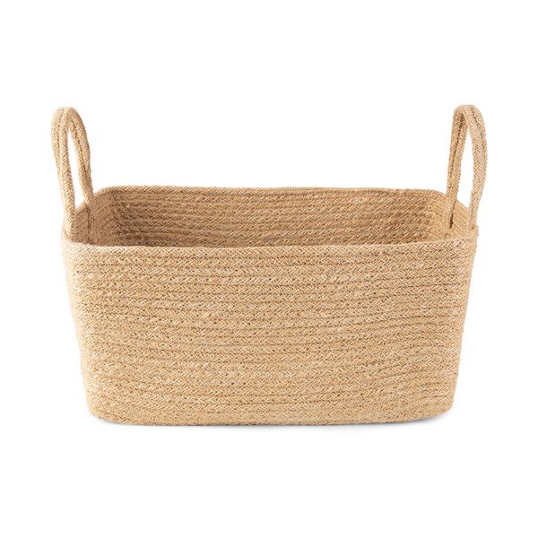 Jutový úložný košík Compactor, 29 x 20 cm-image-3