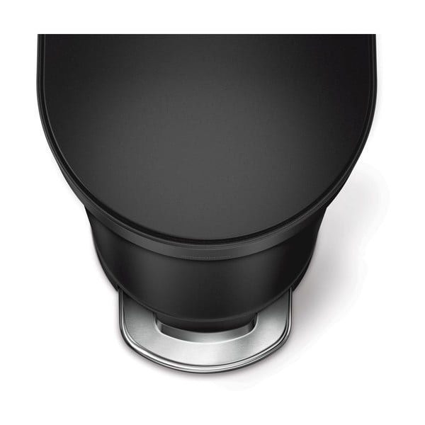 Pedálový ocelový odpadkový koš 45 l Slim – simplehuman-image-4