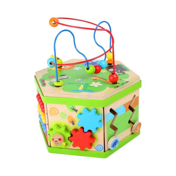 Dřevěná hračka pro rozvoj motoriky Legler Safari-image-2