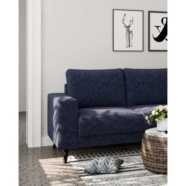 Tmavě modrá rohová pohovka (pravý roh) Fynn – Ghado-image-1