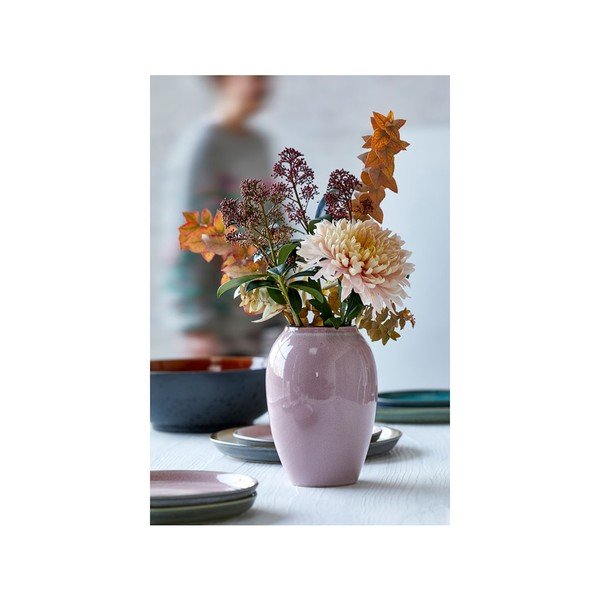 Růžová váza z kameniny (výška 20 cm) Gastro  – Bitz-image-2