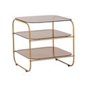 Odkládací stolek se skleněnou deskou 41x41 cm Echo – Hübsch