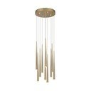 LED závěsné svítidlo ve zlaté barvě ø 30 cm Cala – Trio Select