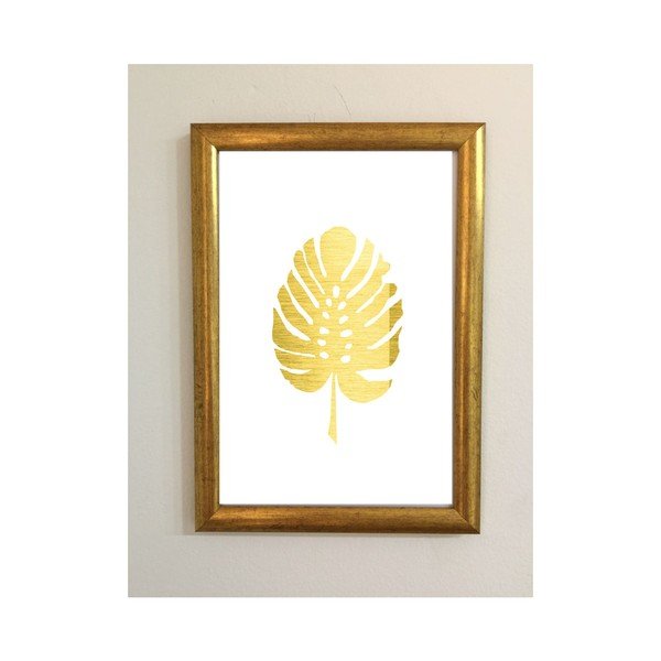 Plakát v rámu Piacenza Art Gold Leaf, 30 x 20 cm