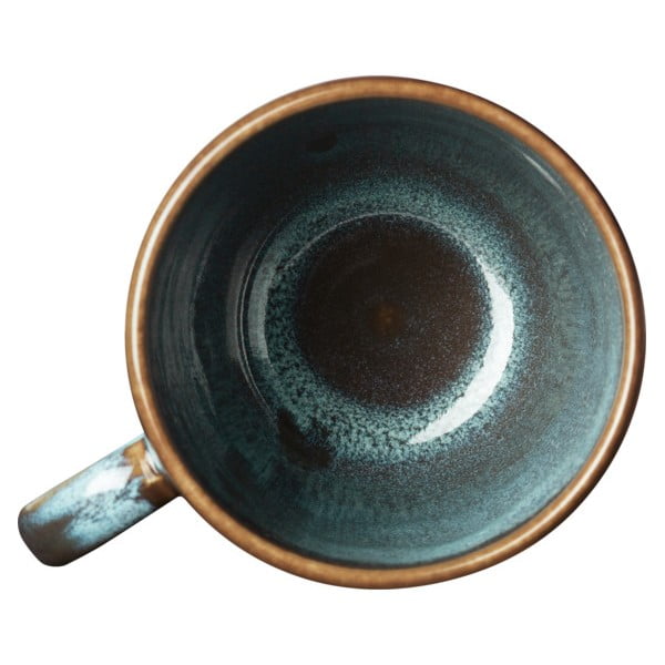 Tyrkysovo-hnědý kameninový hrnek Villeroy & Boch Like Lave, 400 ml-image-2