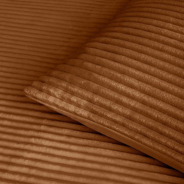 Světle hnědé 3dílné flanelové povlečení na dvoulůžko/prodloužené 240x220 cm Veloutea – douceur d'intérieur-image-2