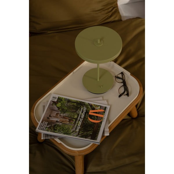 Zelená kovová LED stolní lampa s kovovým stínidlem (výška 31 cm) Asteria Move – UMAGE-image-3