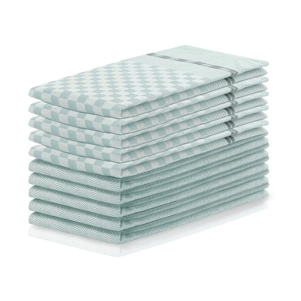 Bavlněné utěrky v sadě 10 ks 50x70 cm Louie – DecoKing