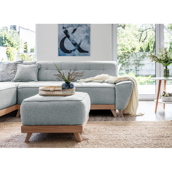 Světle šedá podnožka Miuform Dazzling Daisy-image-4