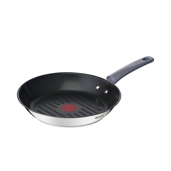 Grilovací nerezová pánev s nepřilnavým povrchem ø 26 cm Daily Cook G7314055 – Tefal