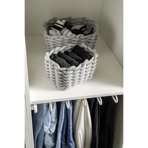 Látkový košík do koupelny Tia – Wenko-image-3