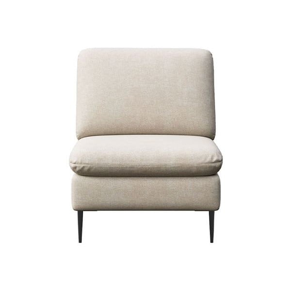 Béžové žinylkové křeslo Belle – Rodier