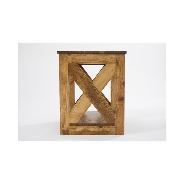 Odkládací stolek z borovicového masivu Macapa-image-2