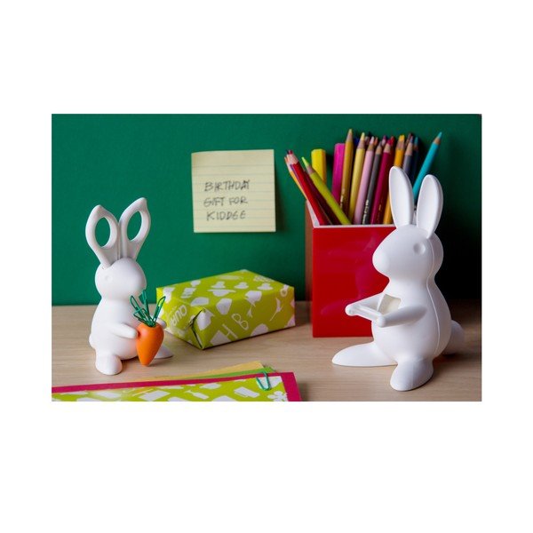Držák na lepicí pásku Bunny, bílý-image-1