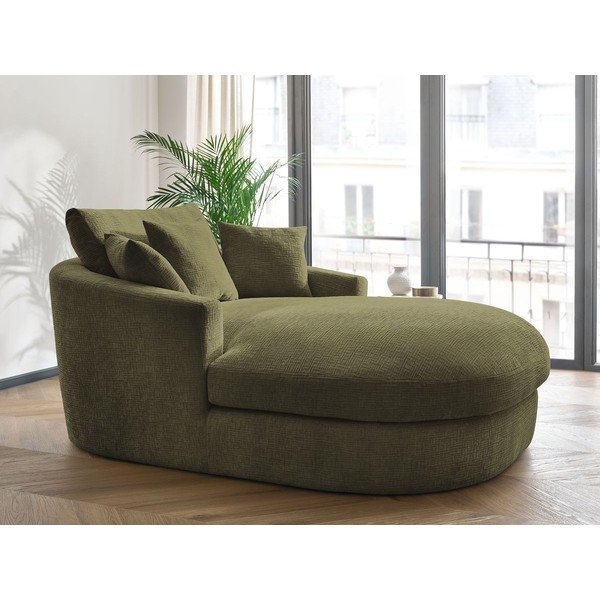 Zelené žinylkové křeslo Belem – Bobochic Paris-image-1