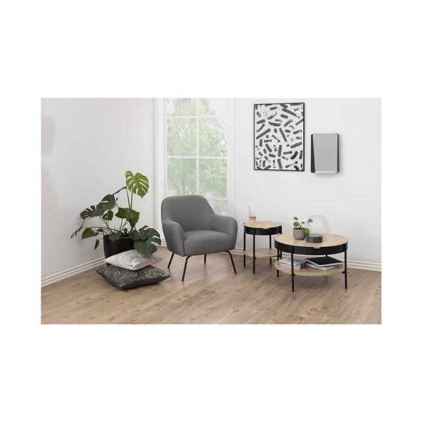 Konferenční stolek Actona Tipton, ø 75 cm-image-3