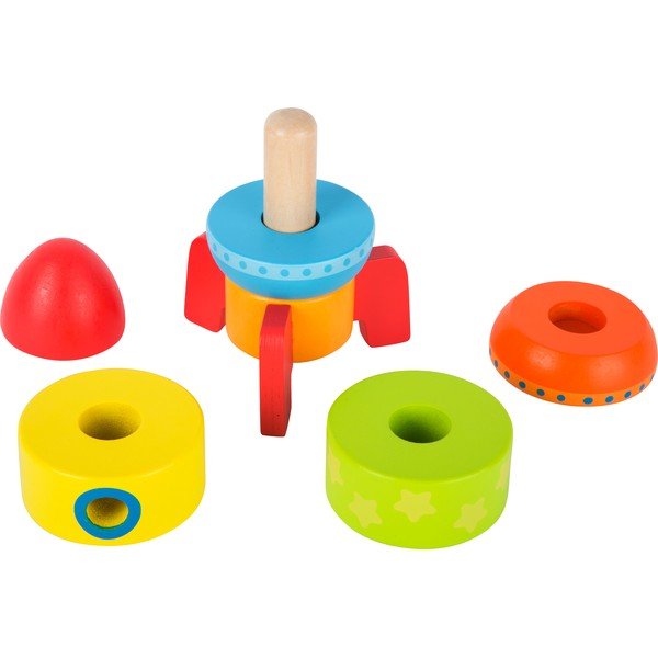 Dětská dřevěná skládací hra Legler Rocket-image-3