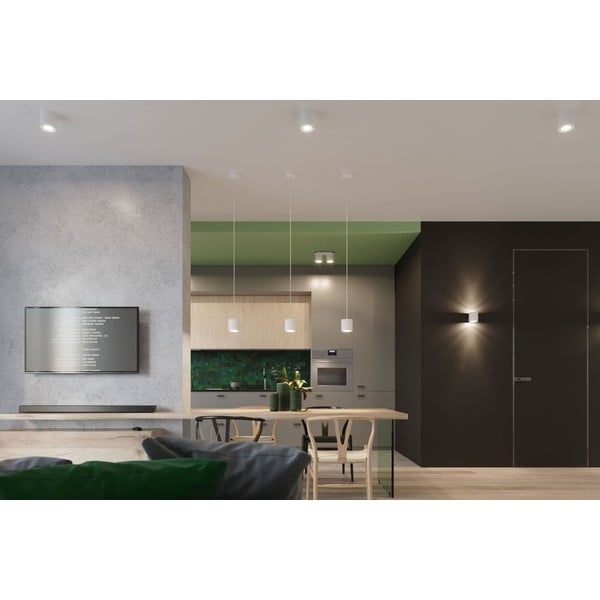 Bílé stropní svítidlo Sollux Roda-image-1