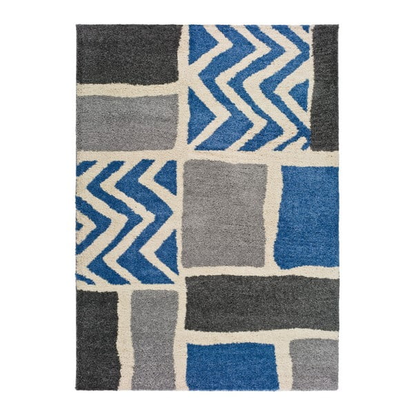Šedo-modrý koberec Universal Kasbah Grey, 80 x 150 cm