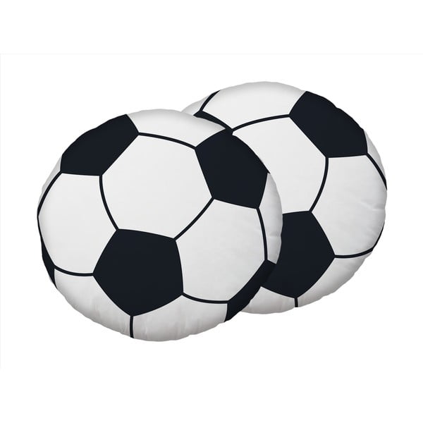 Fleecový dětský polštářek 21x32 cm Football – Jerry Fabrics