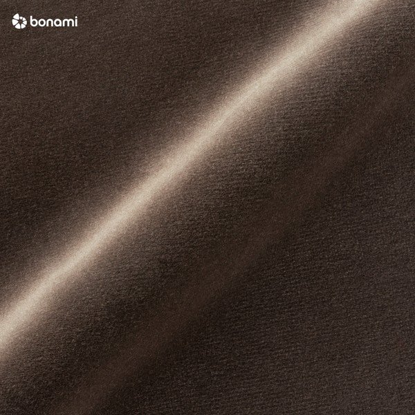 Hnědá sametová lavice EMKO Naïve, 140 cm-image-3