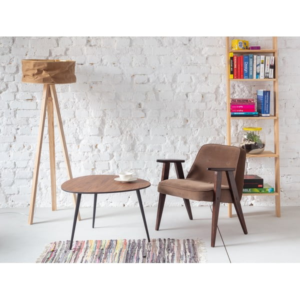 Konferenční stolek s černými nohami Ragaba Pawi Pick, 67 x 62 cm-image-1