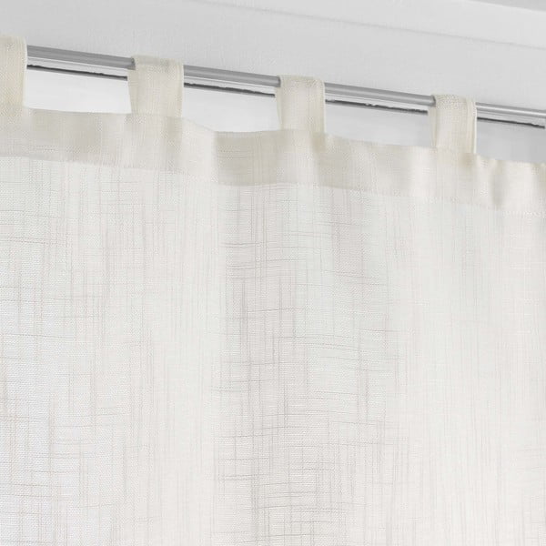 Krémové záclony v sadě 2 ks 60x90 cm Haltona – douceur d'intérieur-image-1