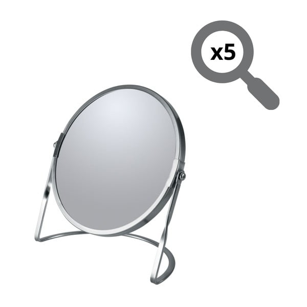 Kosmetické zvětšovací zrcadlo (zvětšení 5x) ø 18 cm Akira – Spirella-image-2