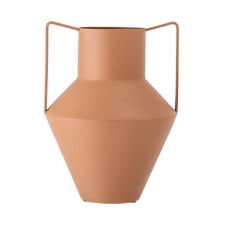 Oranžová kovová váza Bloomingville Iola, výška 34 cm