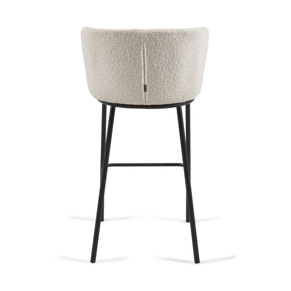 Bílé barové židle v sadě 2 ks (výška sedáku 75 cm) Ciselia – Kave Home-image-3